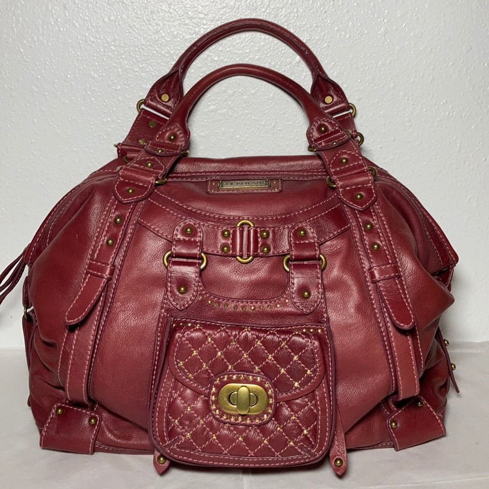 Lockheart Michelle Rose Leather Tote